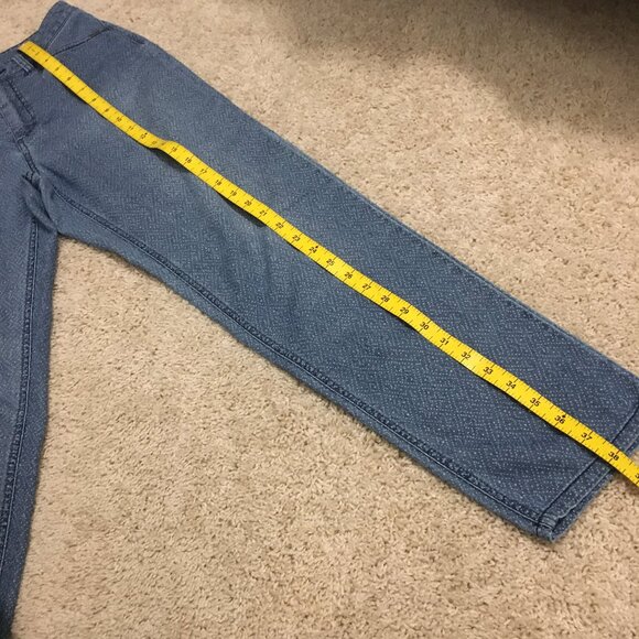 French Dressing Diamond Dot Print Jeans Blue With Light Jeans - Picture 14 of 16